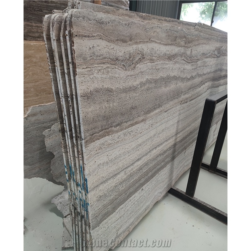 Factory Supply Travertino Silver Travertine Slabs For Floor