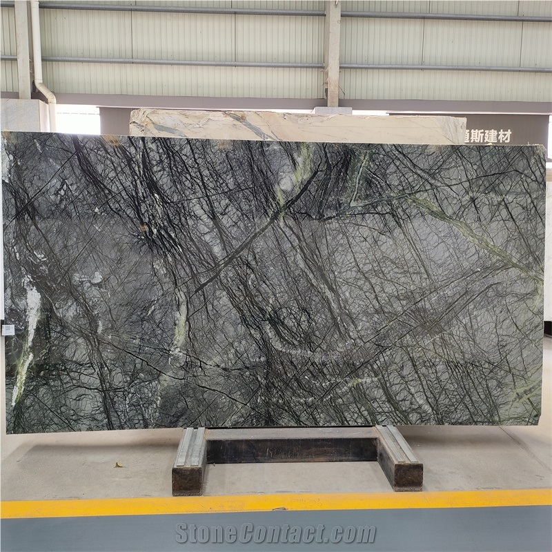 Green  Stone Polar Rainforest Marble For Wall Background