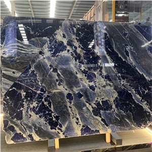 Luxury Azul Bahia Blue Granite Slabs For Wall Decoration