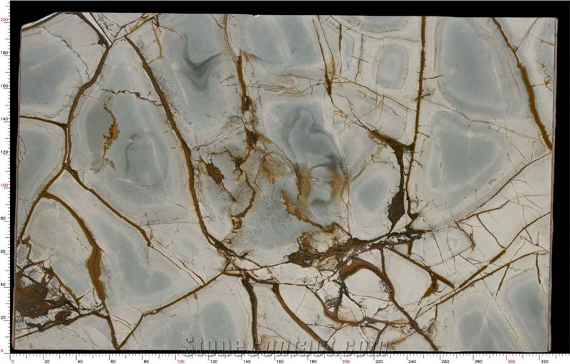 Luxury Natural Blue Roma Quartzite For Hihg-End Hotel Wall