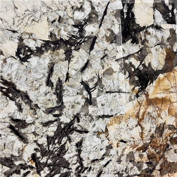 Natural Crystal Backlit Patagonia Quartzite Slabs For Wall