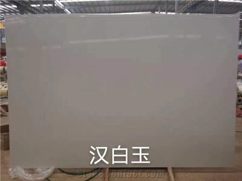 Artificial Stone Calacatta White Compressed Marble Slab