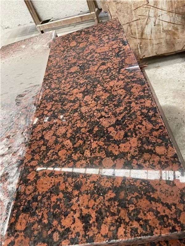 Polished Rosso Carmen Red Granite Tiles And Slabs