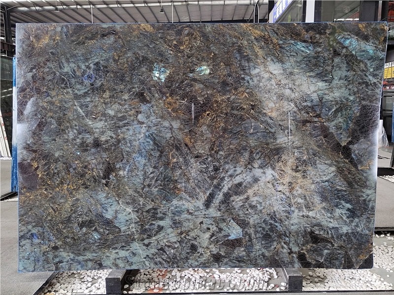 Labradorite Blue Granite Polished Slab