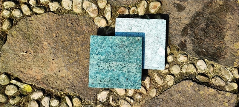Pedra Hijau Lisa-Sukabumi Green Stone Honed Surface