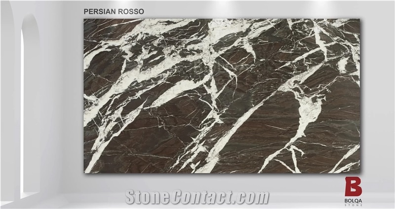 Marble Natural Stone Slab PERSIAN ROSSO Persian | Iranian