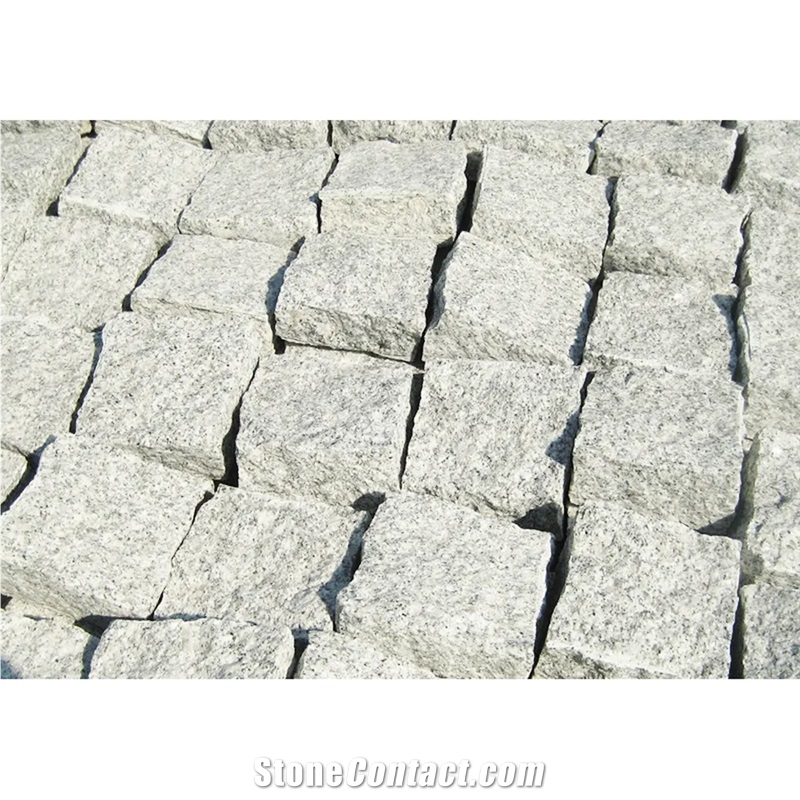 China Grey Sardo Granite Paving Stone Outdoor Paver Driveway
