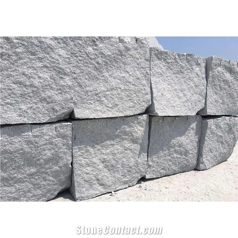 Chinese Grey Granite Paving Stone Outdoor Driveway Cobble