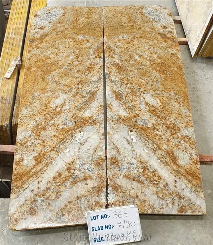 Armani Gold Granite Tiles & Slabs
