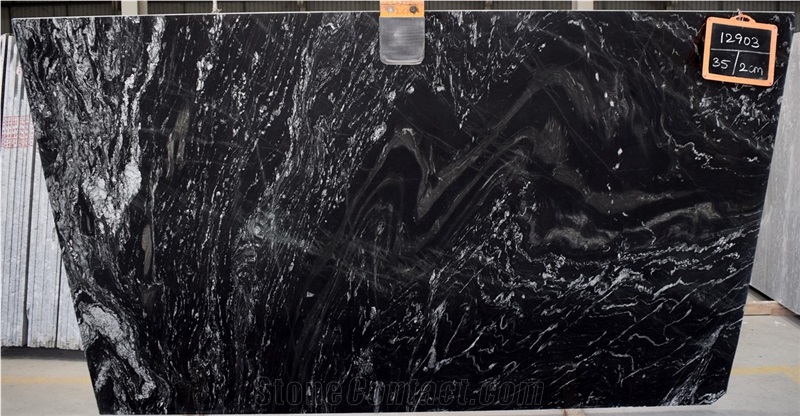 Black Marquino Granite Slabs & Tiles