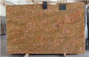 Imperial Gold Granite Slabs & Tiles, India Yellow Granite