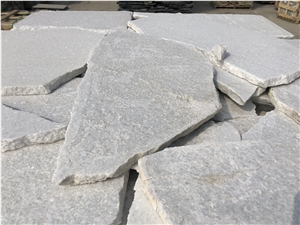White Quartzite Stone Random Flagstone Paver