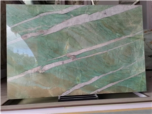 Factory Price Nonopaque Quartzite Slab Natural Stone