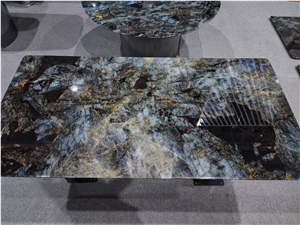 Madagascar Blue Labradorite Table Top