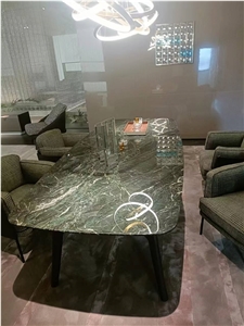 Nature Green Stone Table Top