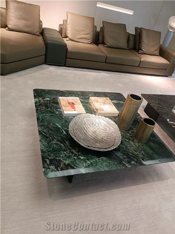 Nature Green Stone Table Top