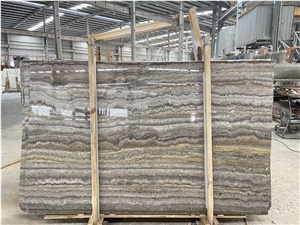 New Cutting Silver Travertine