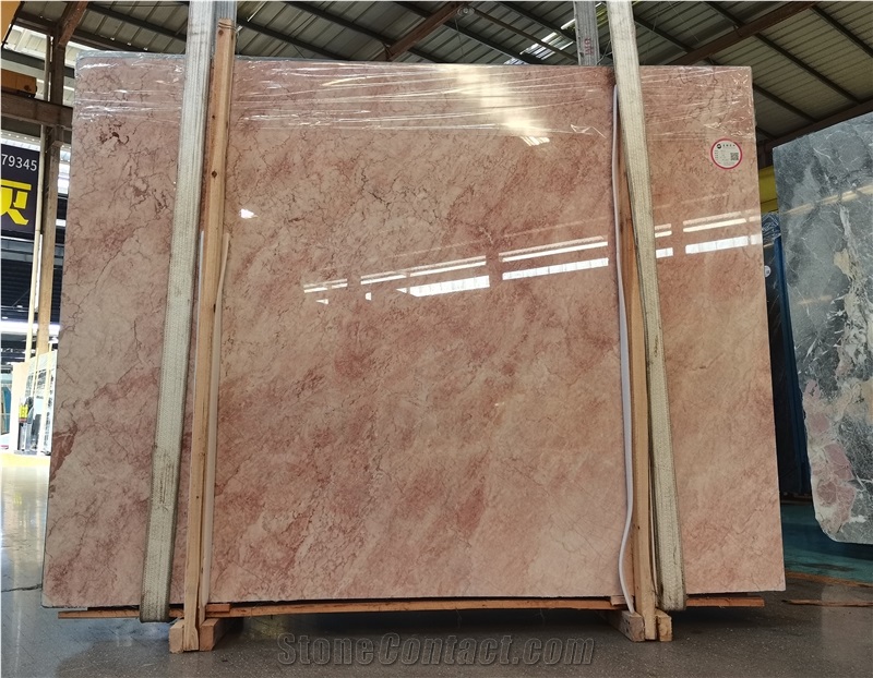 Rose Cream Marble With Large Quantity