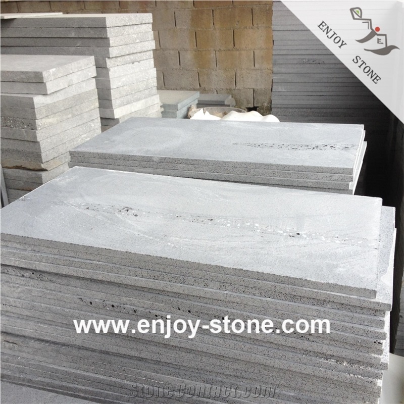 Bluestone With Fine Porous Slabs For Wall And Floor from China