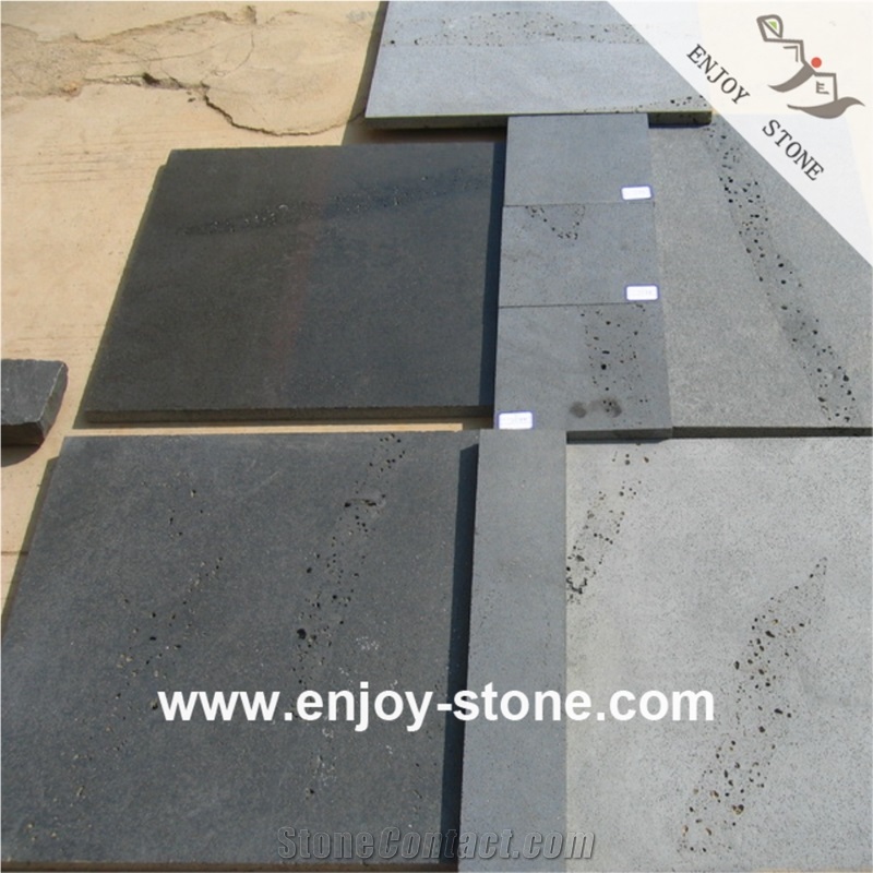 China Basalt With Catpaws And Combed-Chiseled Tiles