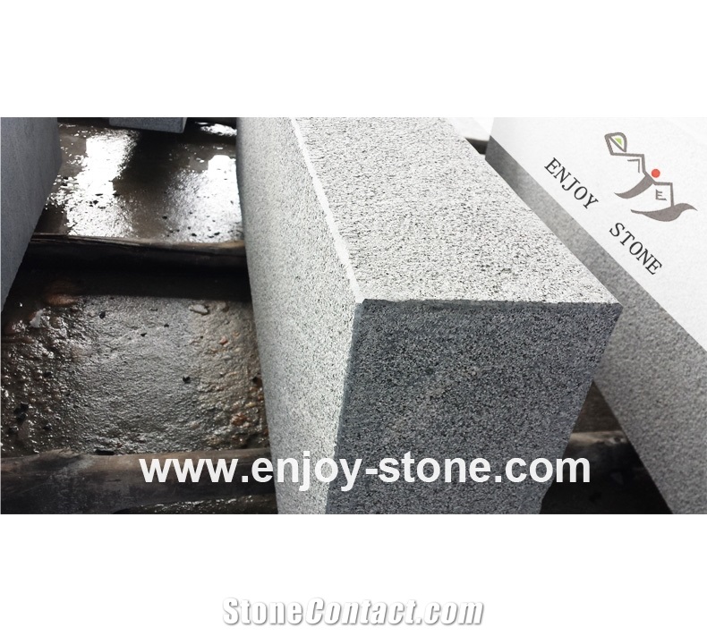 China G654 Sesame Grey Kerbstone For Road