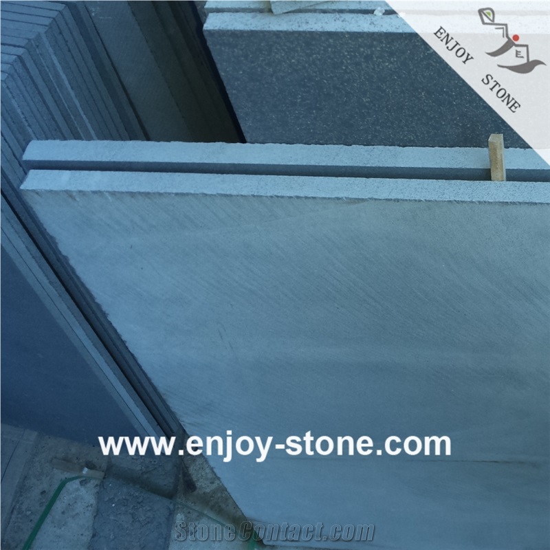 Honed China Basalt Slabs For Wall And Flooring Covering
