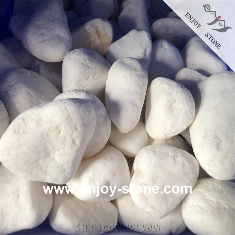 Various Pebble Stone For Walkway And Pavement