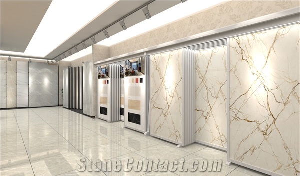 Showroom Display Case, Display Solution For Stone Sample