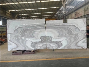 Fusion Marble Book Match Stone Slabs For Wall Cladding