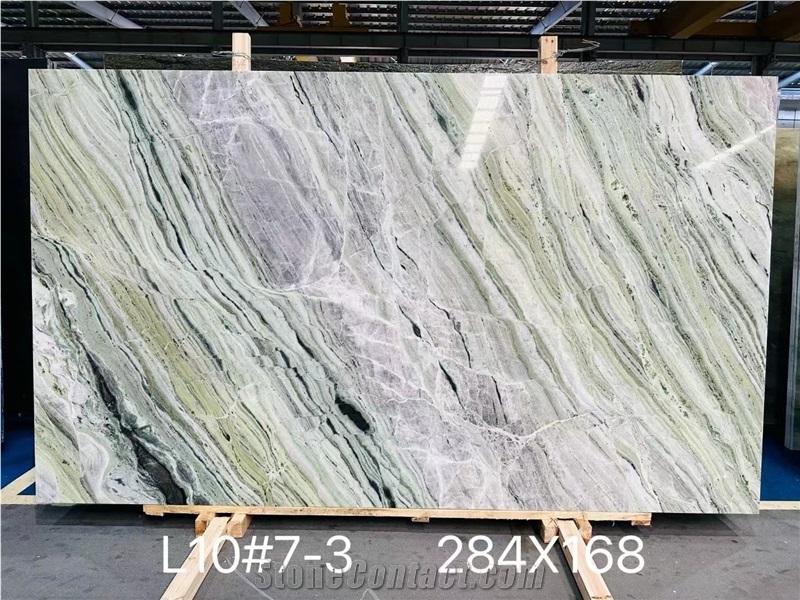 Jade Green Marble For Flooring Tiles