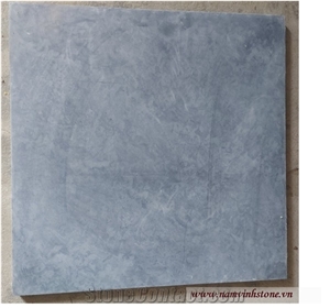 Vietnam Bluestone Scraped Tiles (Light Honed)