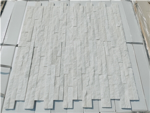 Natural Pure White Quartzite Wall Cladding Panels