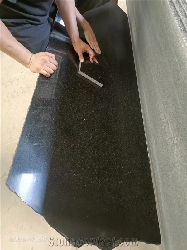 Black Granite Polishing Slab