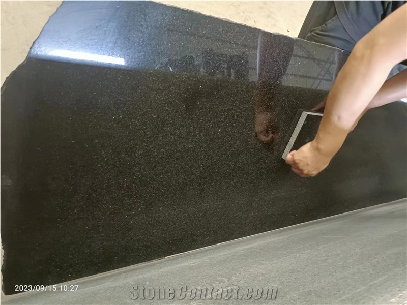Black Granite Polishing Slab