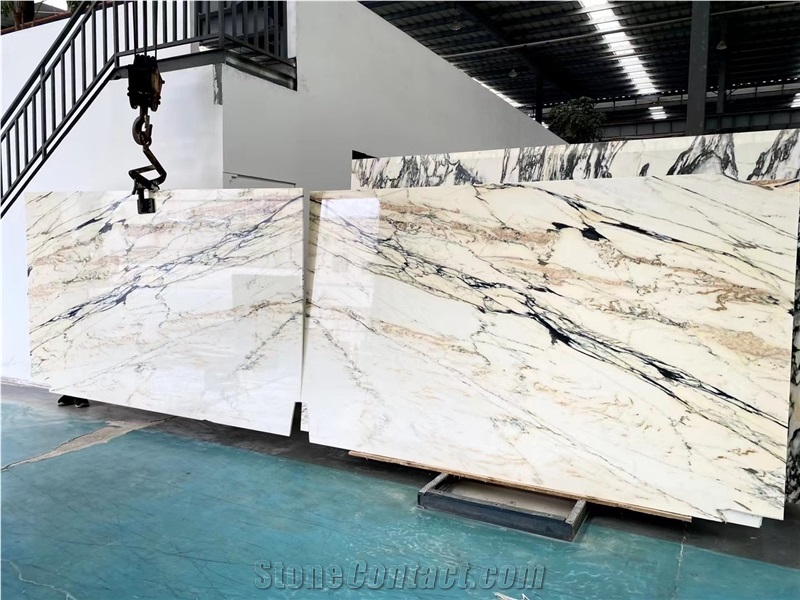 China Calacatta Gold Patterm  French Pattern Marble