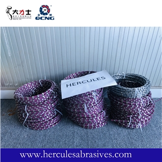 8.5Mm Plastic Diamond Wire For Travertine Marble Profile