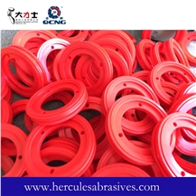 Rubber Ring, Guide Pulley For Cnc Wire Saw Machine