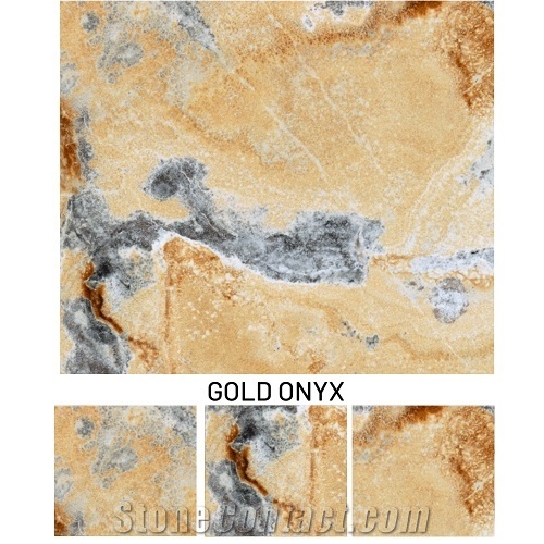 Gold Onyx Stone Slab