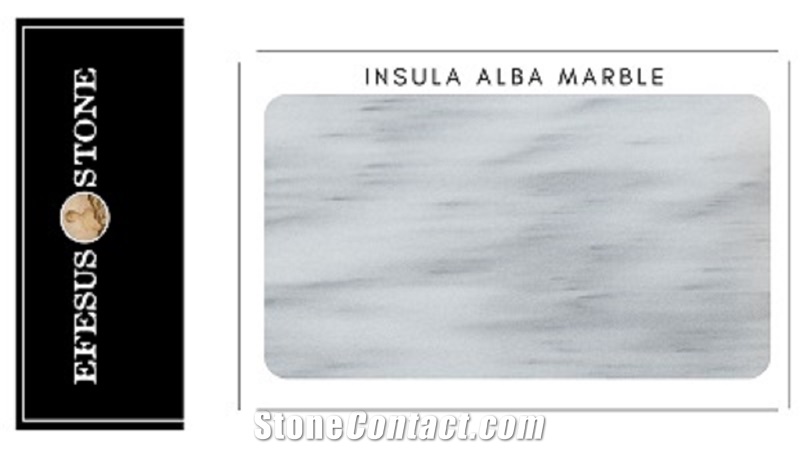 Insula Alba - Marmara White Marble Stone Slab