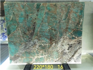Amazon Green Quartzite Granito Verde Amazonas Slab Tile