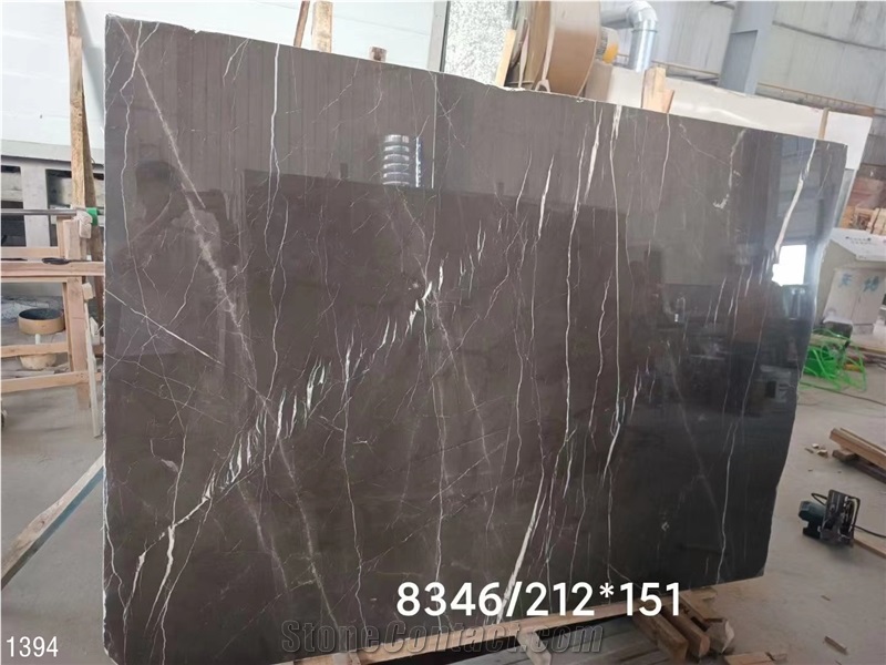 Chelsea Grey China Coffee Mousse Brown Marble Slab Tile