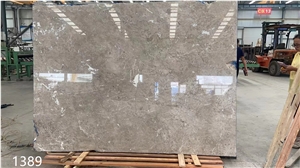 Pacific Gray Marble Silver Grey Stone Big Slab Project Use
