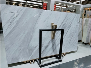 Volakas Imperial Marble Drama Jazzy Bookmatched Slab Tile