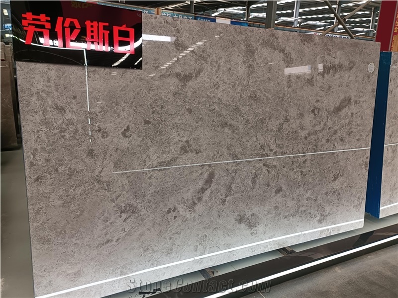 Nice Pattern Natural Marble Lawrence White Marble Slabs