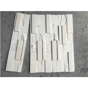 Beige Marble Natured Stacked Stone Veneer Ledgestone