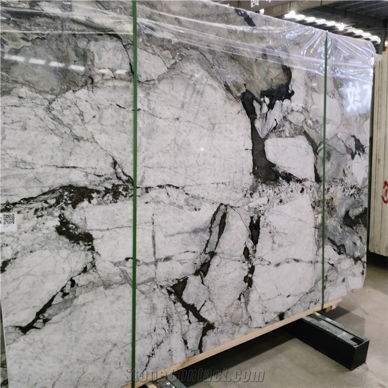 Invisible Grey Marble For Hotel Background Wall Living Room