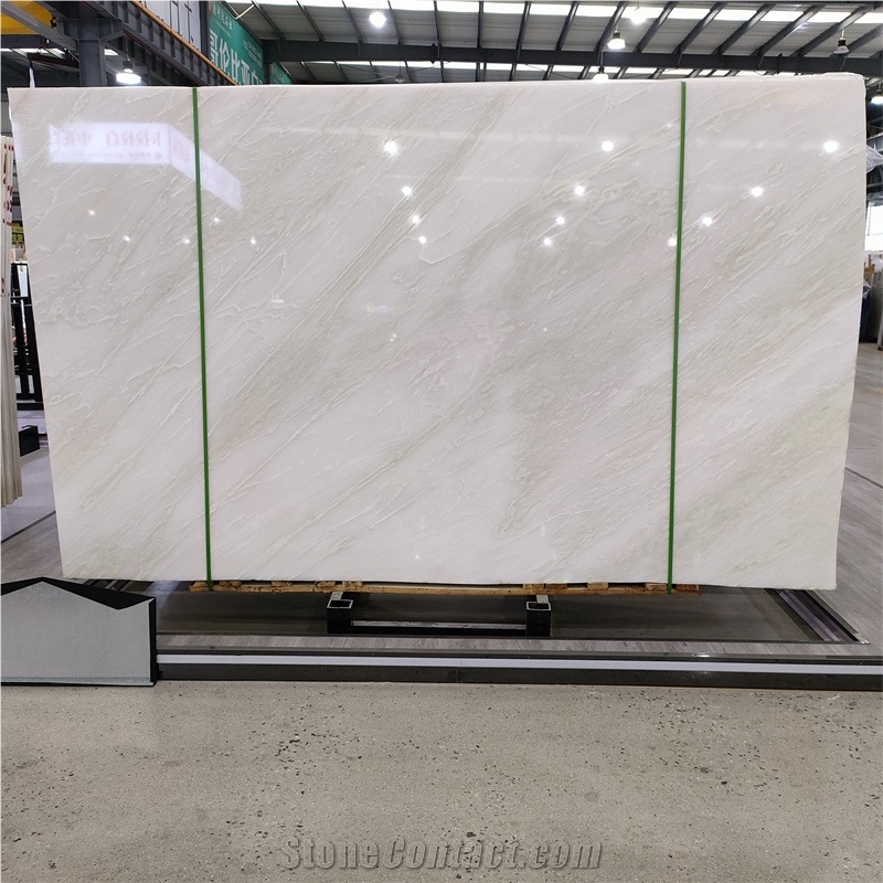 White Bianco Milan Marble For Bathroom Tiles Walls And Floor