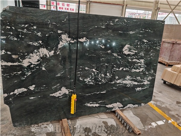 French Green Marble Slabs