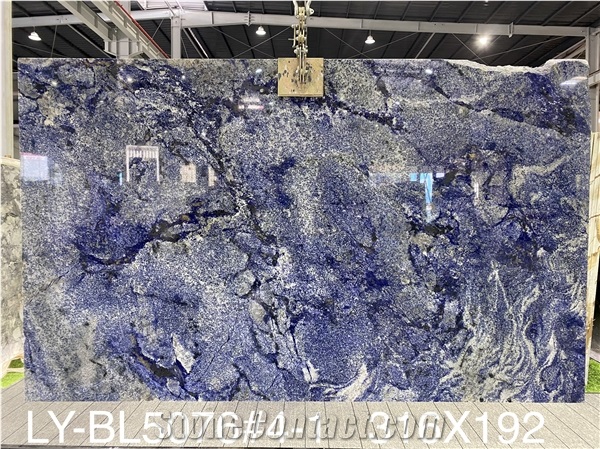 High Quality Polished Azul Bahia Granite For Decoration