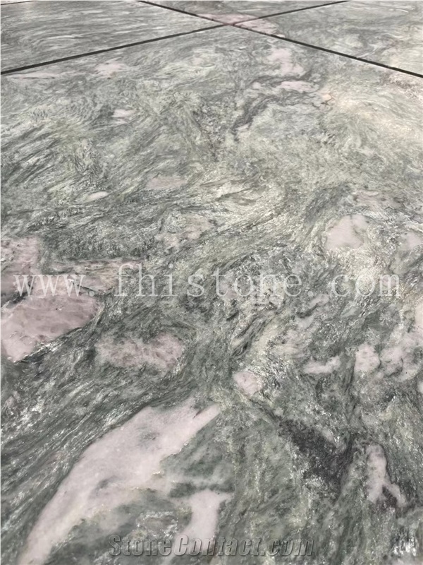 Alps Emerald Quartzite Green Stoen Wall Green Stone Flooring
